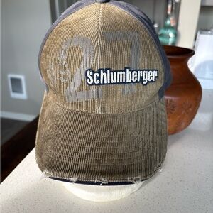 Schlumberger NWOT brown and Gray Distressed Cap
